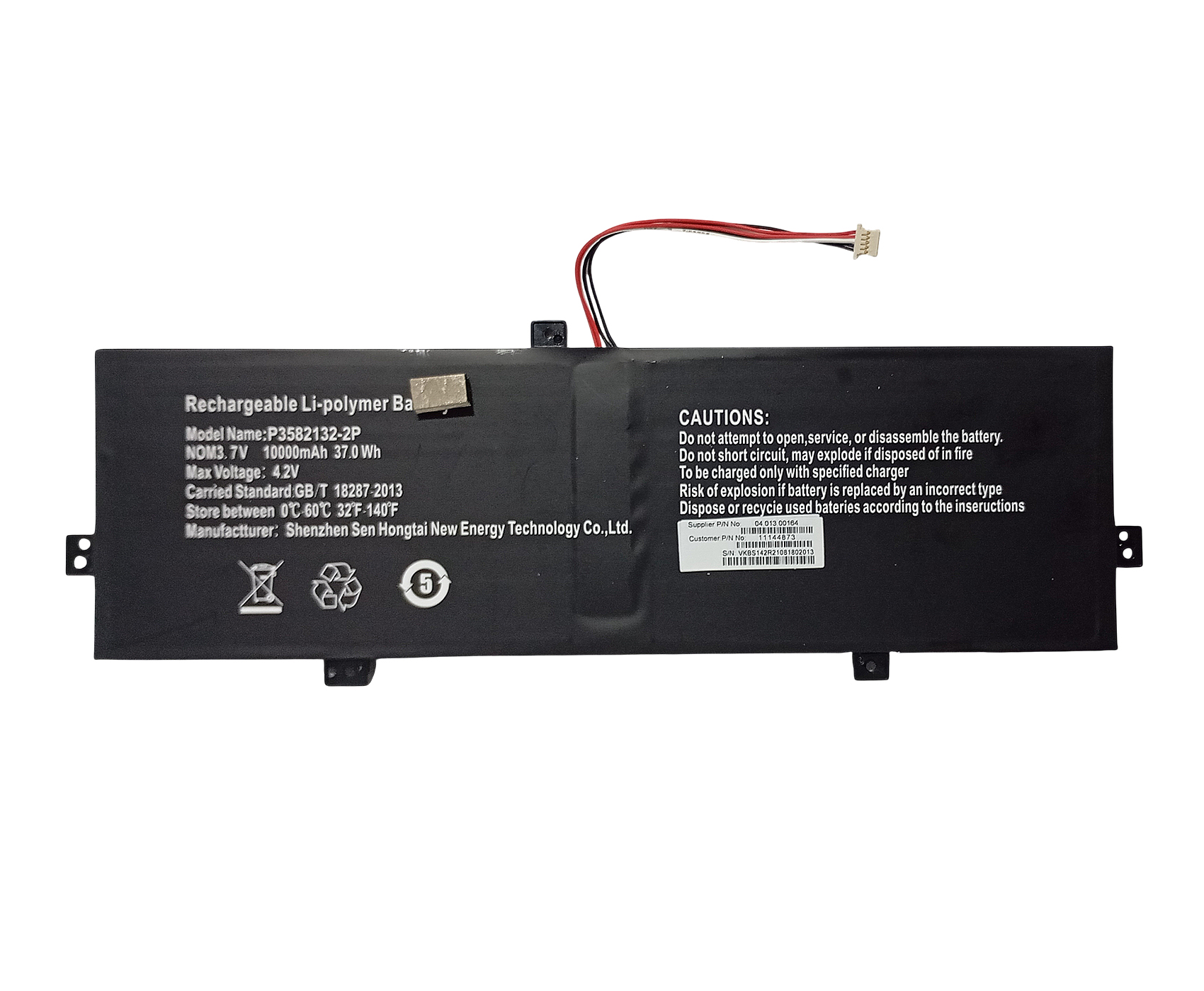 Bateria Notebook Positivo Bhg At300n P3582132-2p Original - Image 2