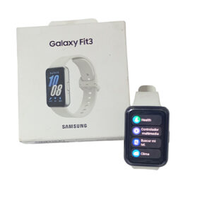 Samsung Galaxy Fit3 Sport Negro 1.6 Amoled Malla Blanca
