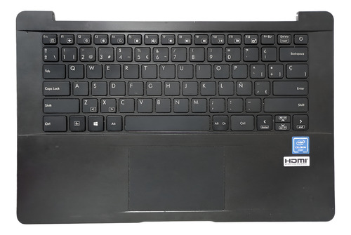 Base Superior Palmrest No Anda Teclado Gfast N-100 I4120w Negro
