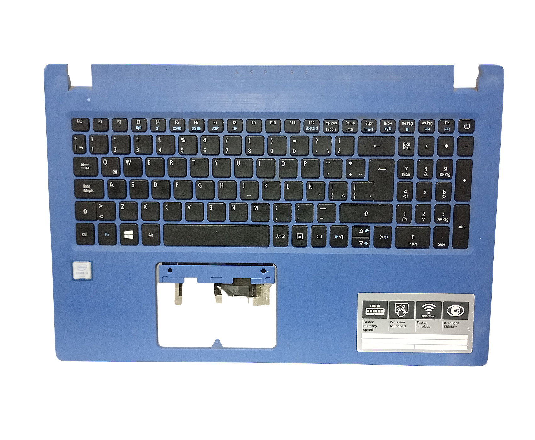 base palmrest notebook acer aspire 3 a315 51 no func teclado - Image 2