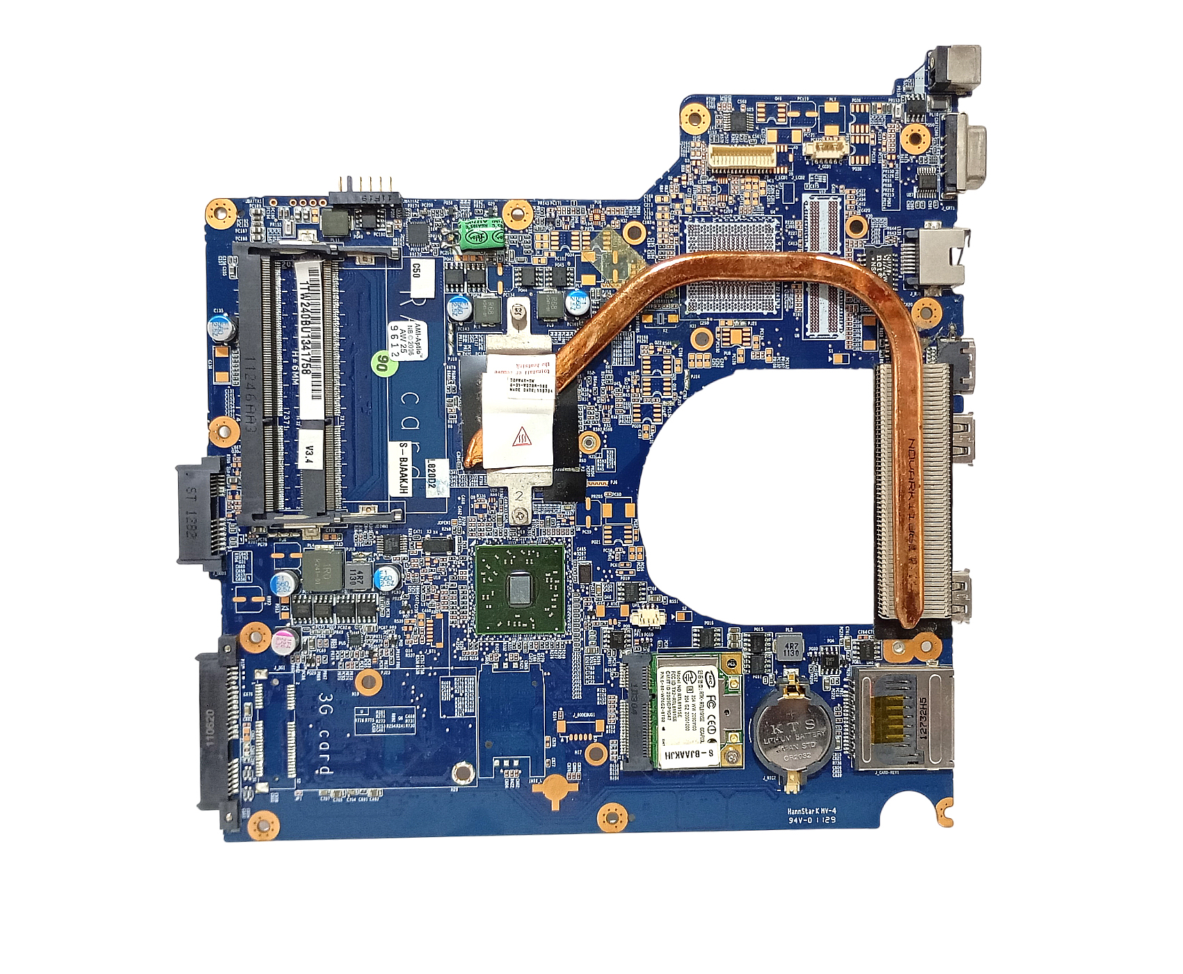 placa madre bangho b240 xbu 6-71-w2400-d03-gp funcionando - Image 2