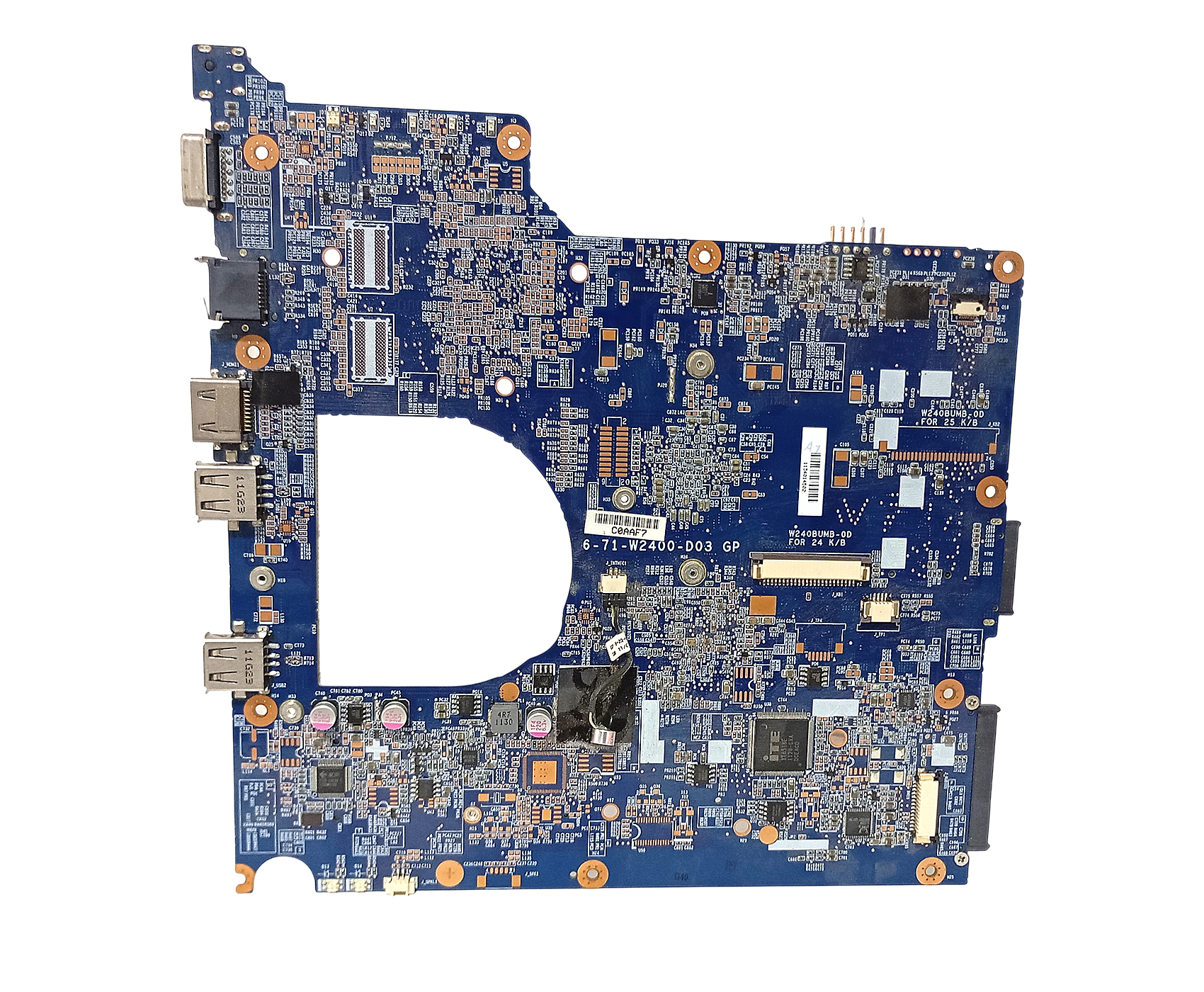 placa madre bangho b240 xbu 6-71-w2400-d03-gp funcionando - Image 3