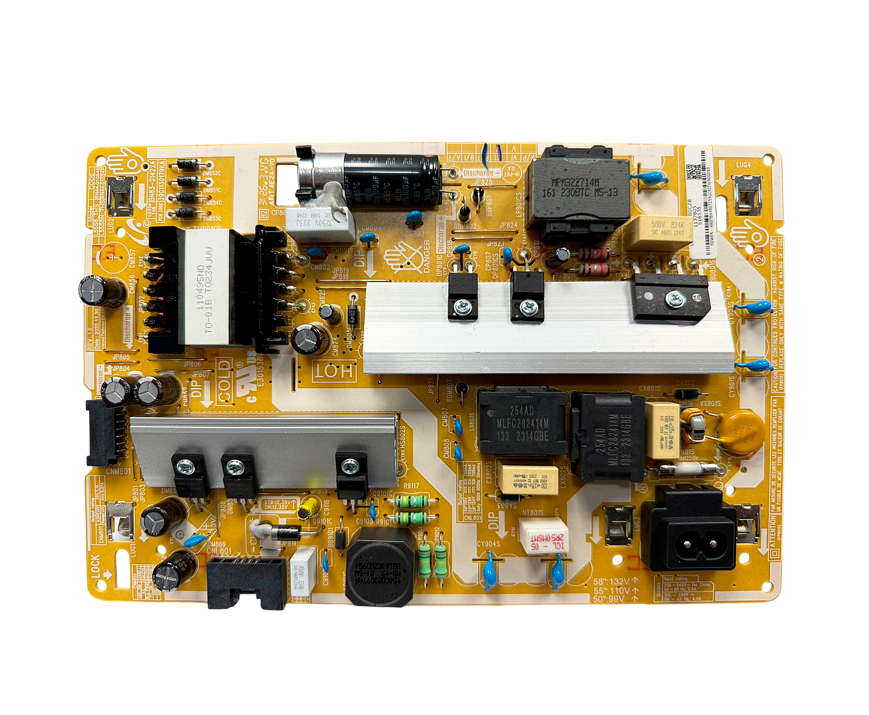 placa fuente tv samsung un55u7000gczb original - Image 2