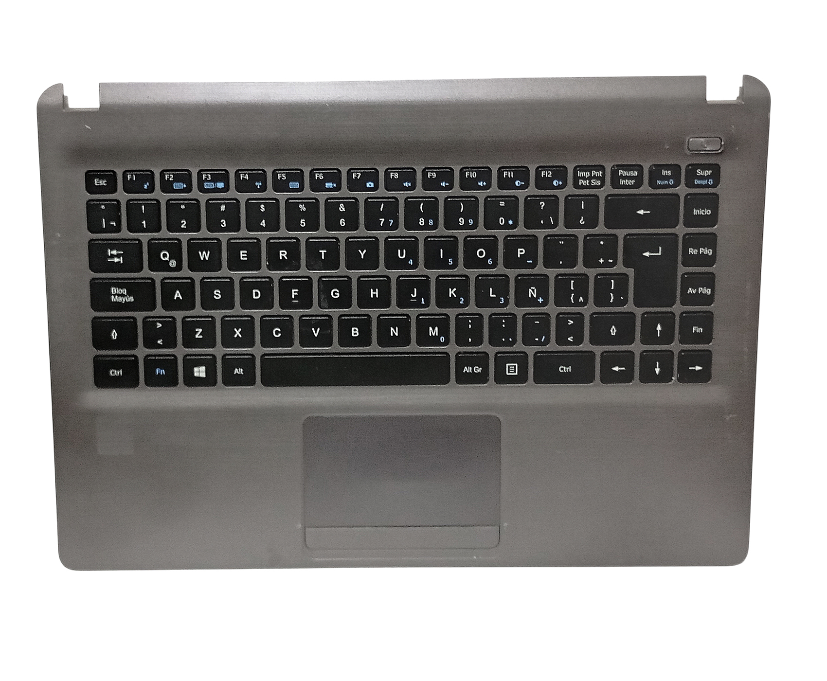 palmrest base superior y teclado notebook exo smart r8ce - Image 2