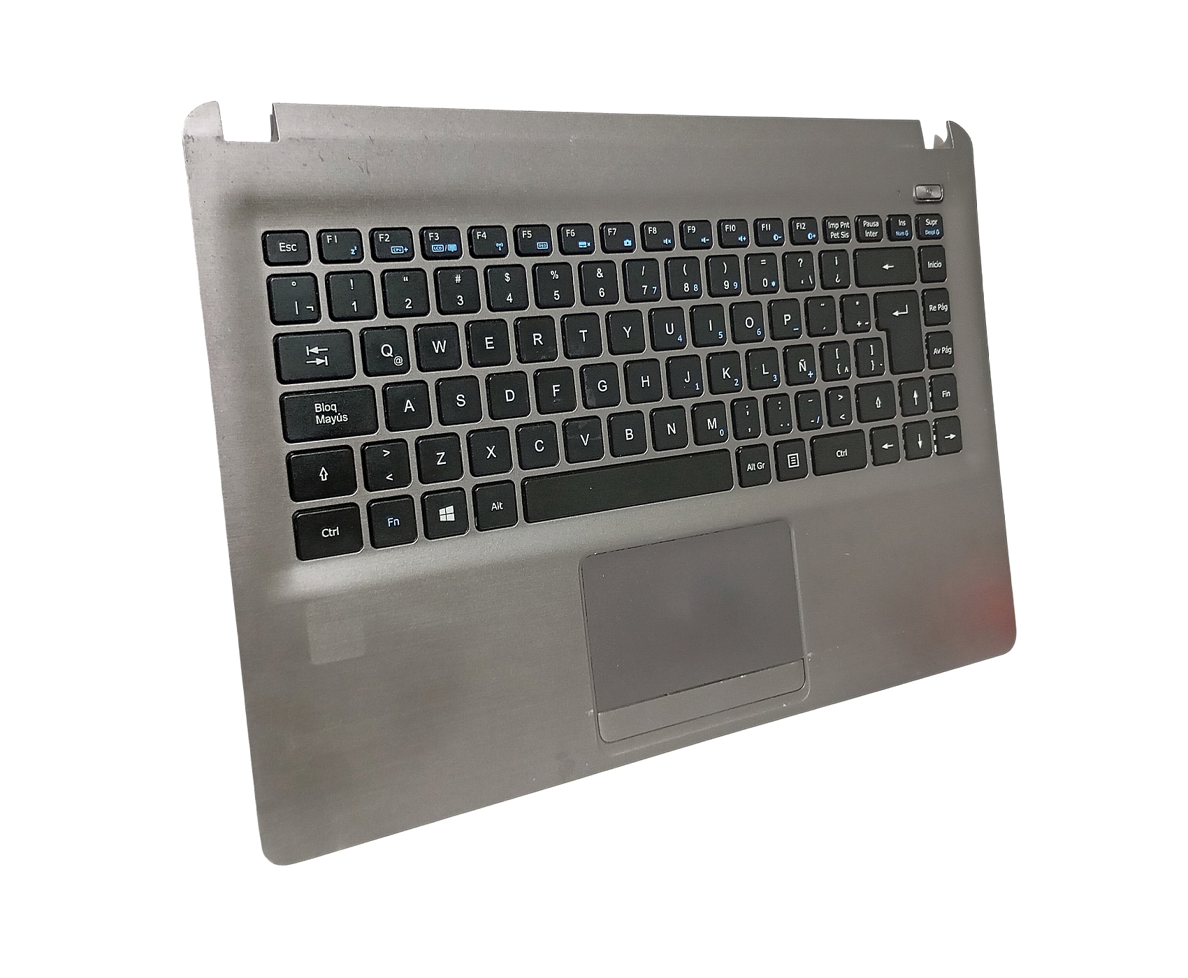 palmrest base superior y teclado notebook exo smart r8ce - Image 3