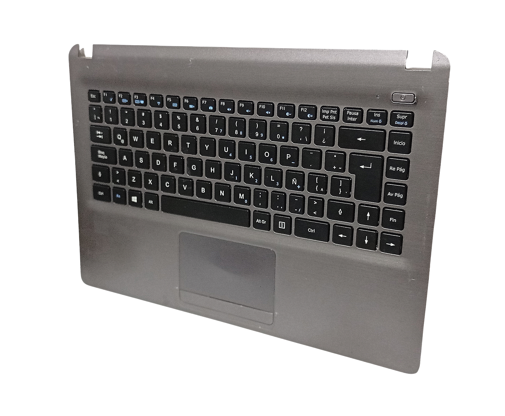 palmrest base superior y teclado notebook exo smart r8ce - Image 4