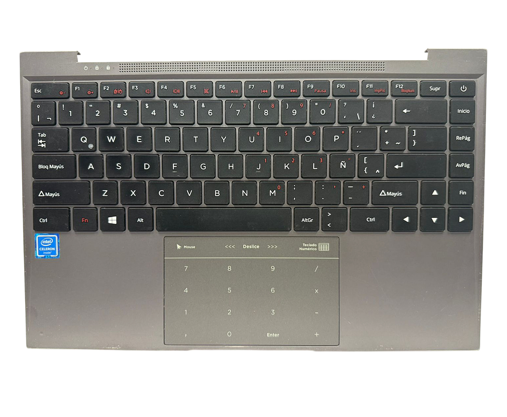 base superior palmrest notebook positivo bgh at500 tecl/ok - Image 2