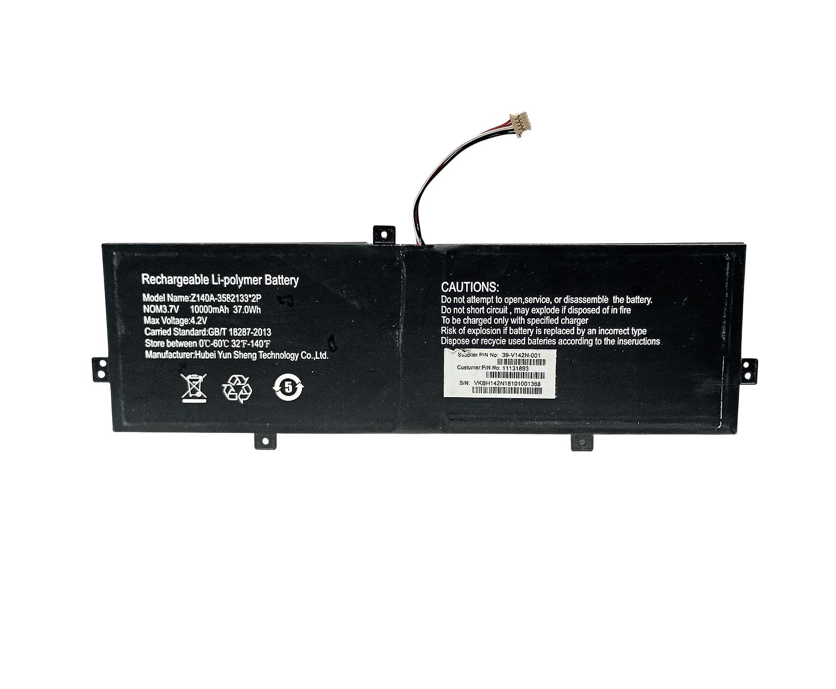 Batería Notebook Motion Z140a-3582133 Q464b Q432b - Image 2