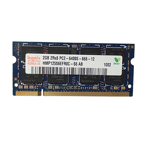 memoria sodimm ram ddr2 2gb hinyx hmp125s6efr8c-s6