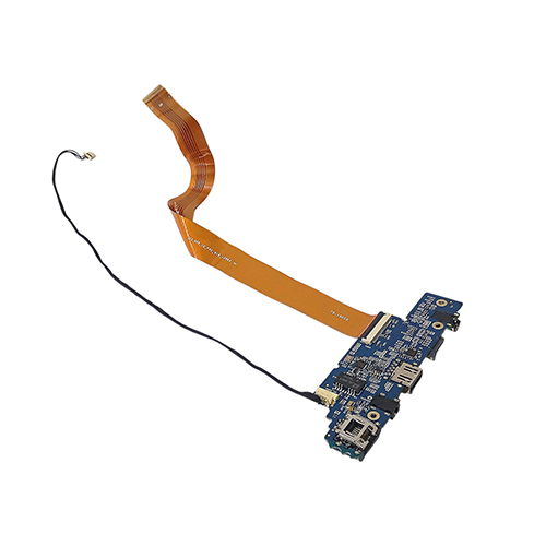 placa puertos usb carga audio jack sd notebook exo smart xl2