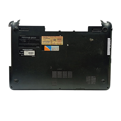 carcasa base inferior notebook positivo bgh s600 series