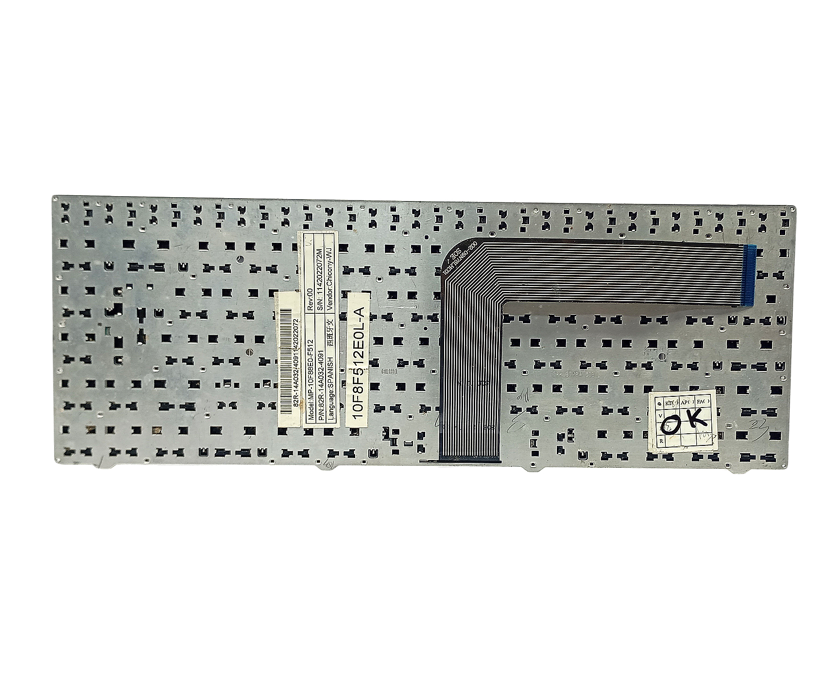 teclado notebook noblex nb1404i mp-10f88e0-f512 - Image 3