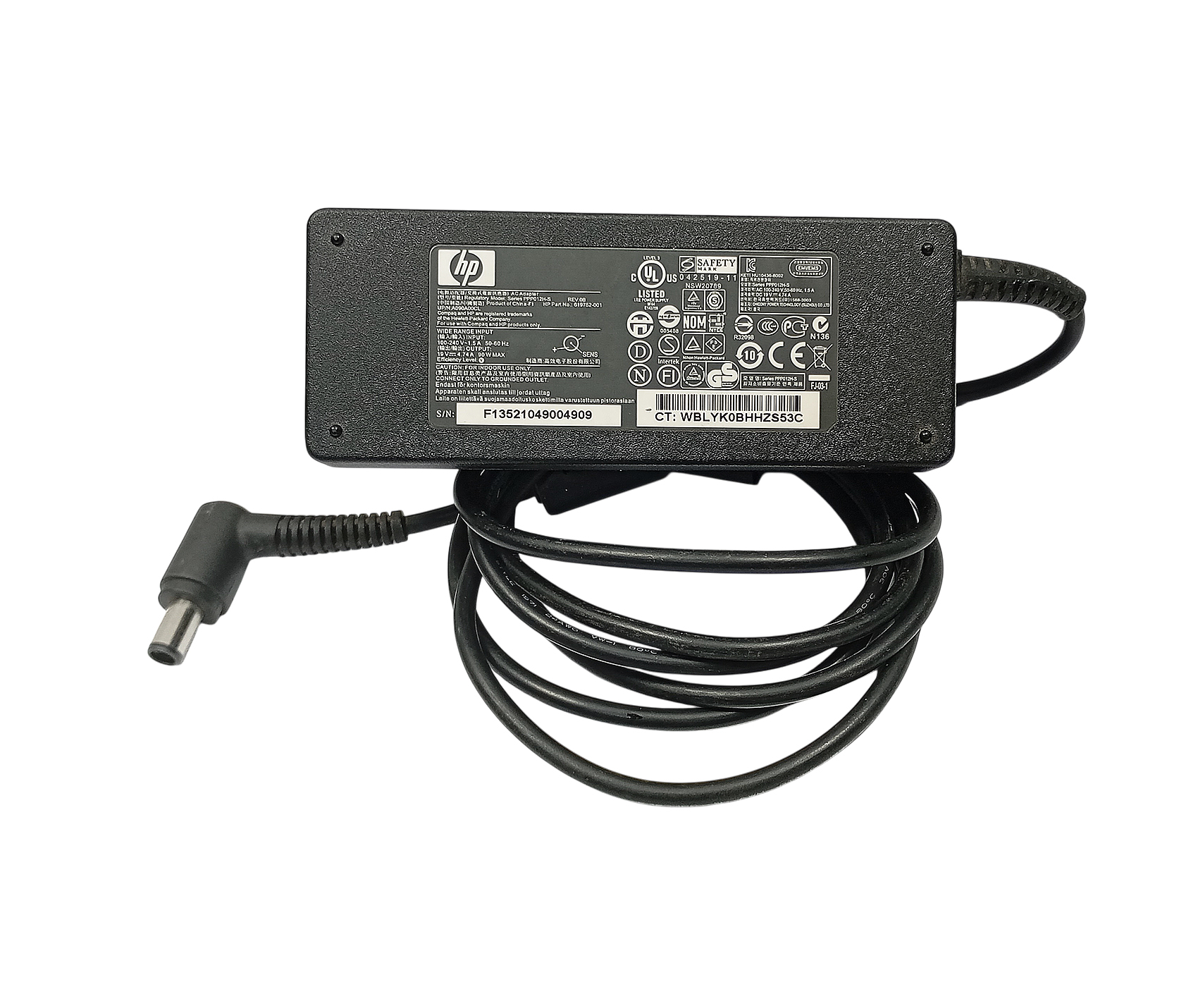 Cargador Fuente Original Hp 19v 4,74a 90w Pin Grueso - Image 2
