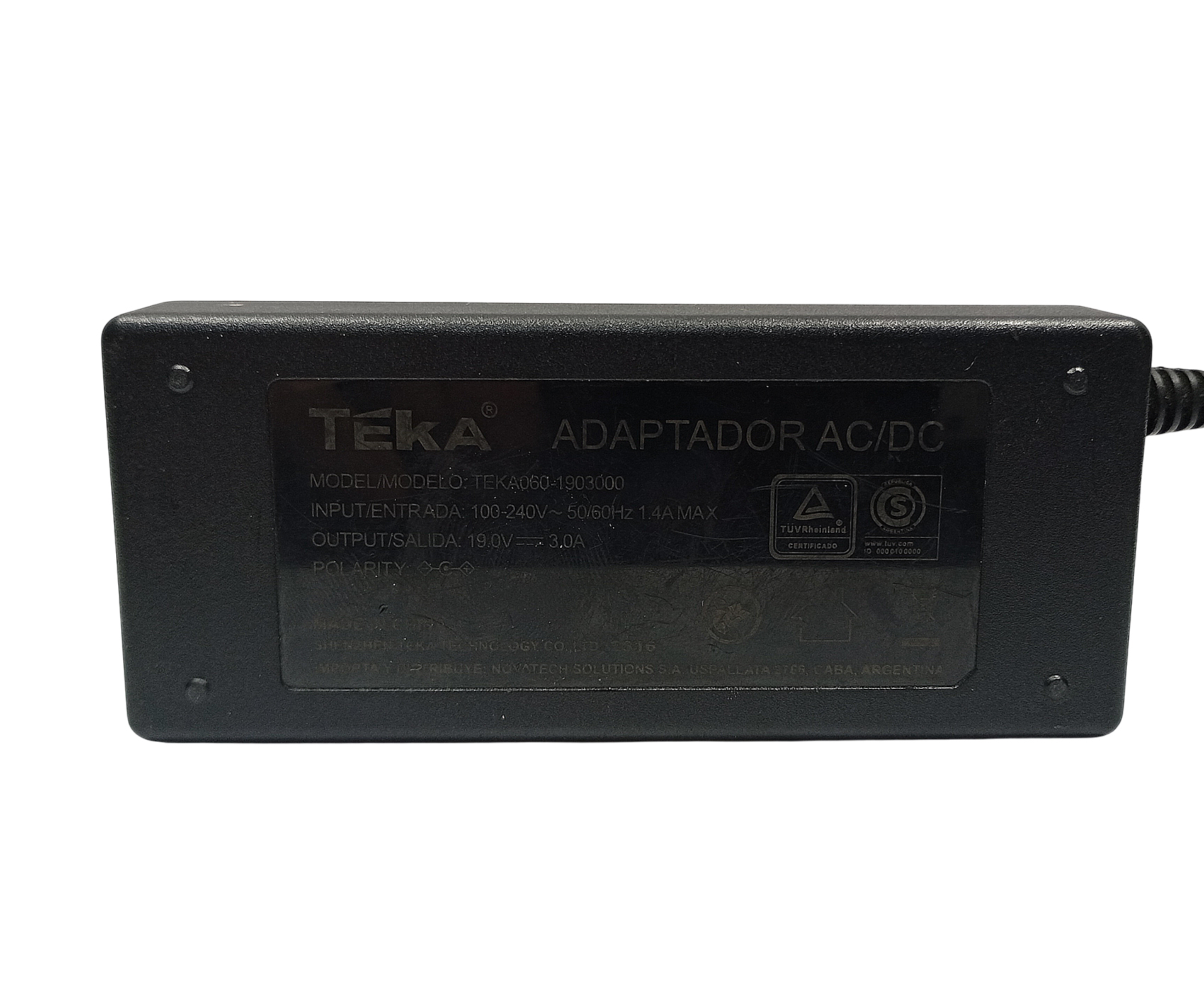 cargador notebook teka 19v 3.5mm teka060-1903000 - Image 3