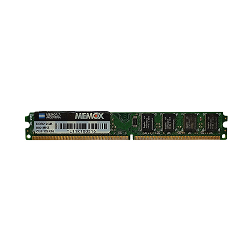 memoria ram pc ddr2 2gb 800mx memox