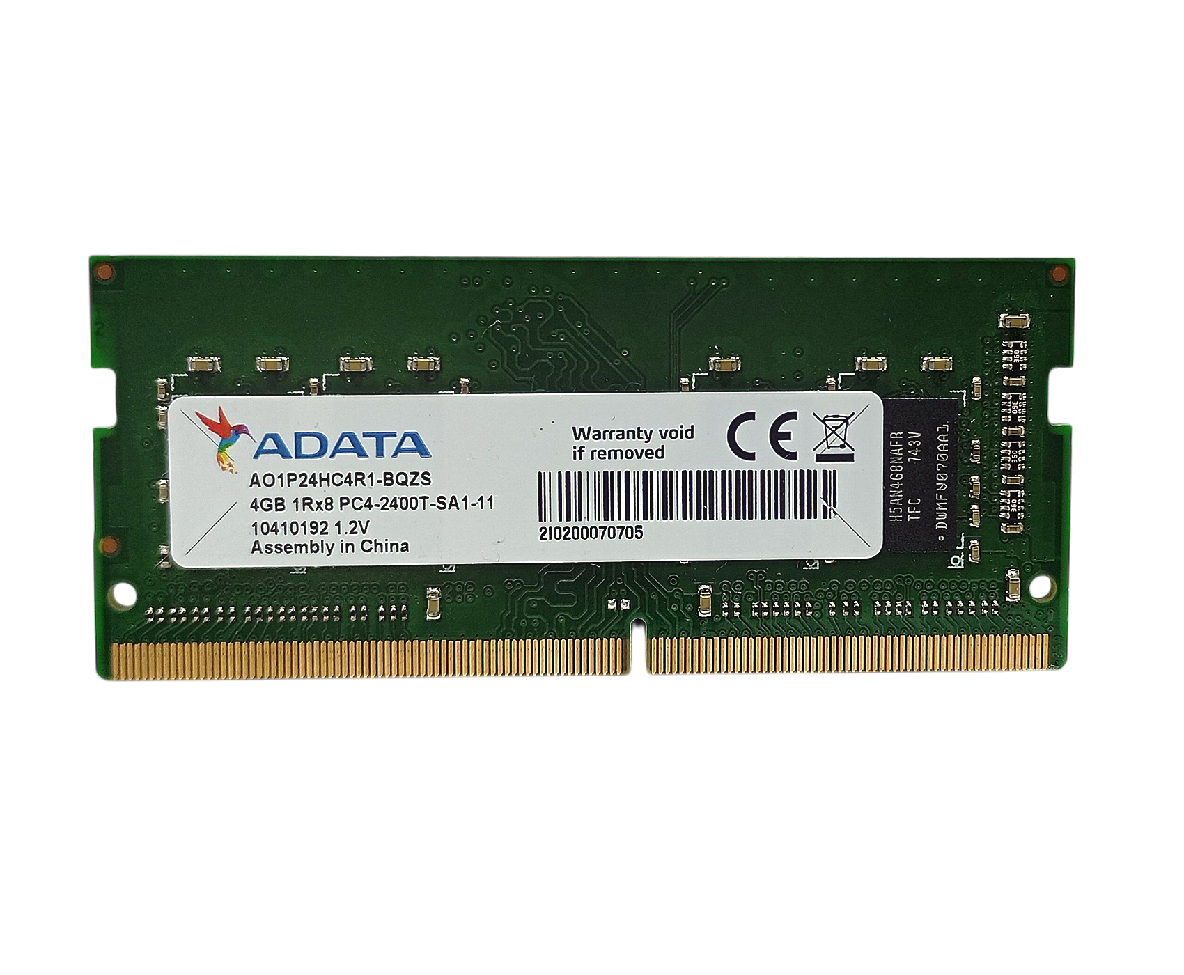Memoria Ram Sodimm Adata Ddr4 4gb 1.2v A01p24hc4r1-bqzs - Image 2