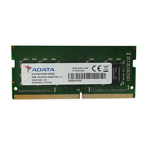 Memoria Ram Sodimm Adata Ddr4 4gb 1.2v A01p24hc4r1-bqzs