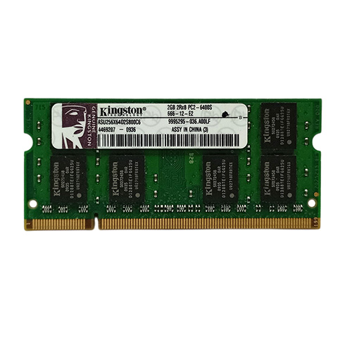 Memoria Ram Sodimm Ddr2 2gb 800mhz Kingston ASU256X64D2S800C6