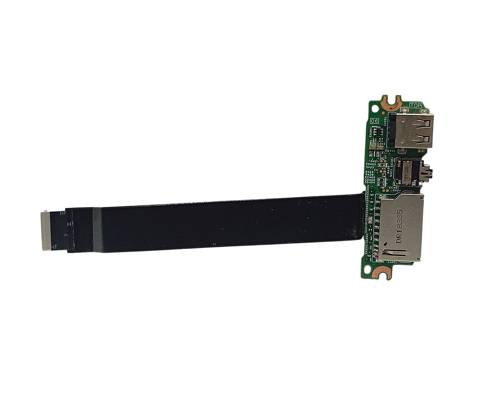 Placa De Puertos Usb Audiojack SD Notebook Dell inspiron 14 3465 - Image 3