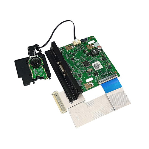 Placa Main y Boton Monitor Samsung lf22t350fhlczb