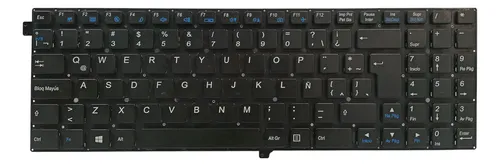 Teclado Notebook Bangho Max 1524 G01 G0101 Mp12c96la-4303w Negro - Image 2