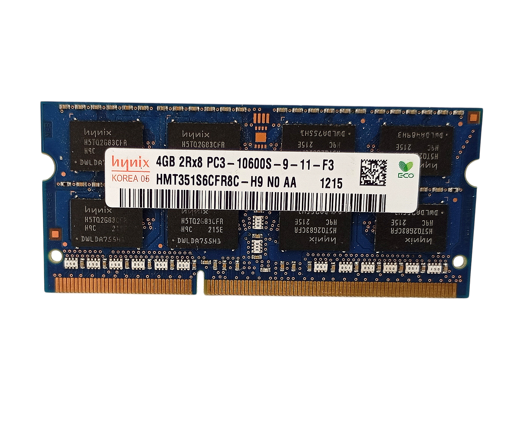 Memoria Ram Hynix Hmt351s6cfr8c Sodimm DDR3 4Gb 1333mhz 10600S 1.5v - Image 2