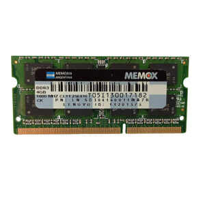 Memoria Ram Memox Cl11256x16 Sodimm DDR3 4Gb 1600mhz 1.5v
