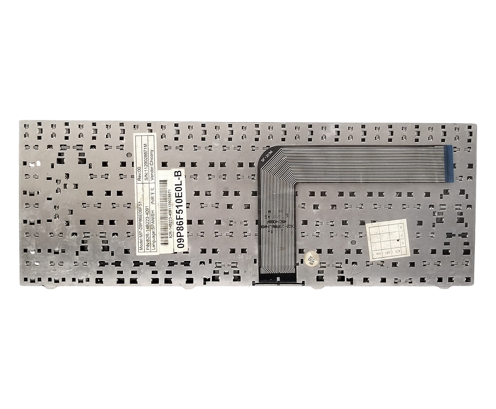 Teclado Positivo Bgh M400 M410 M420 J400 J410 J430 Gris - Image 3