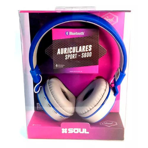 Auriculares Inalámbricos Soul Bluetooth Vincha s600 Blanco