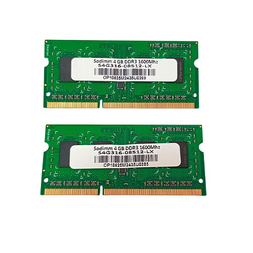 Memorias Ram Magnum Tech Ddr3 8Gb 2x4gb Dual CH 1600Mhz 1.35