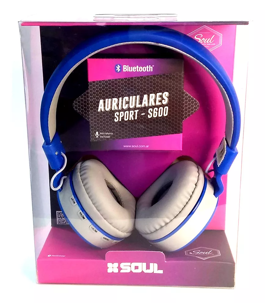 Auriculares Inalámbricos Soul Bluetooth Vincha s600 Blanco - Image 4