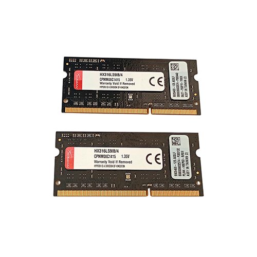 Dual Channel Memoria Ram Hyper X Hx316ls9ib-4 Ddr3 8gb (2x4)