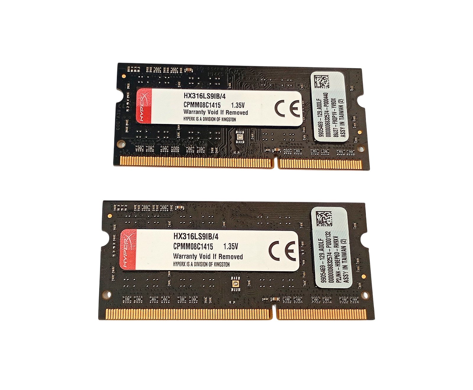 Dual Channel Memoria Ram Hyper X Hx316ls9ib-4 Ddr3 8gb (2x4) - Imagen 2