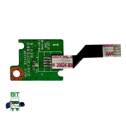 Boton De Encendido Notebook Toshiba Satellite L845 Daby3cpb8