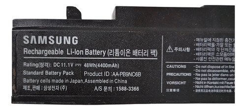 Bateria Original Samsung Rv508 Rv511 Np300 Pb9nc6b 80% - Imagen 3