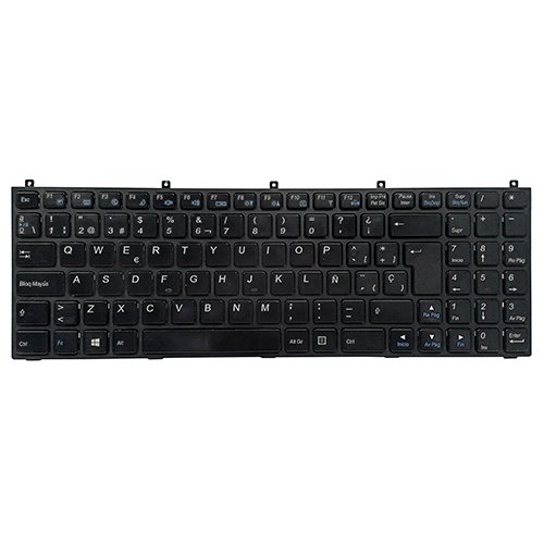 Teclado Bangho Futura 1500 1521 1522 1523 B251xhu Original Negro Español Latinoamérica