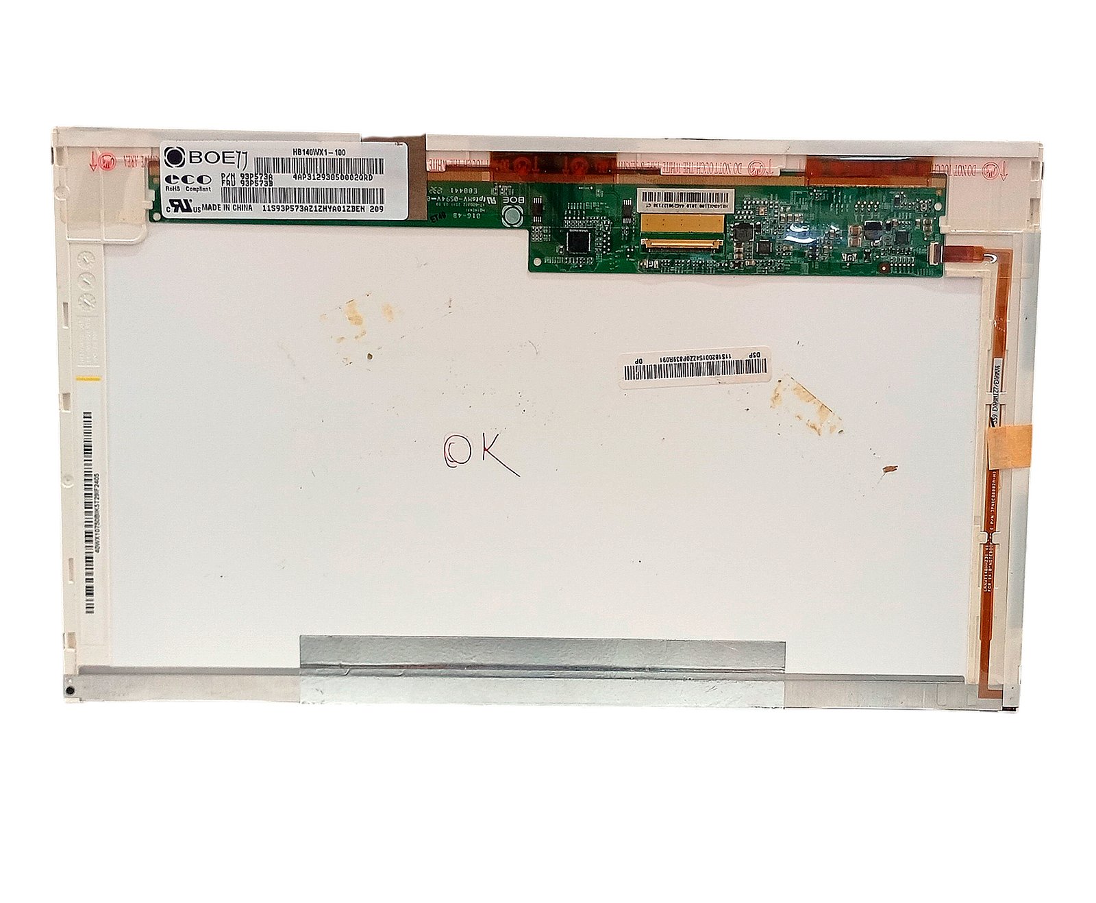 Pantalla Display BOE 14.0 40 Pines Lp140WX1-100 - Imagen 3