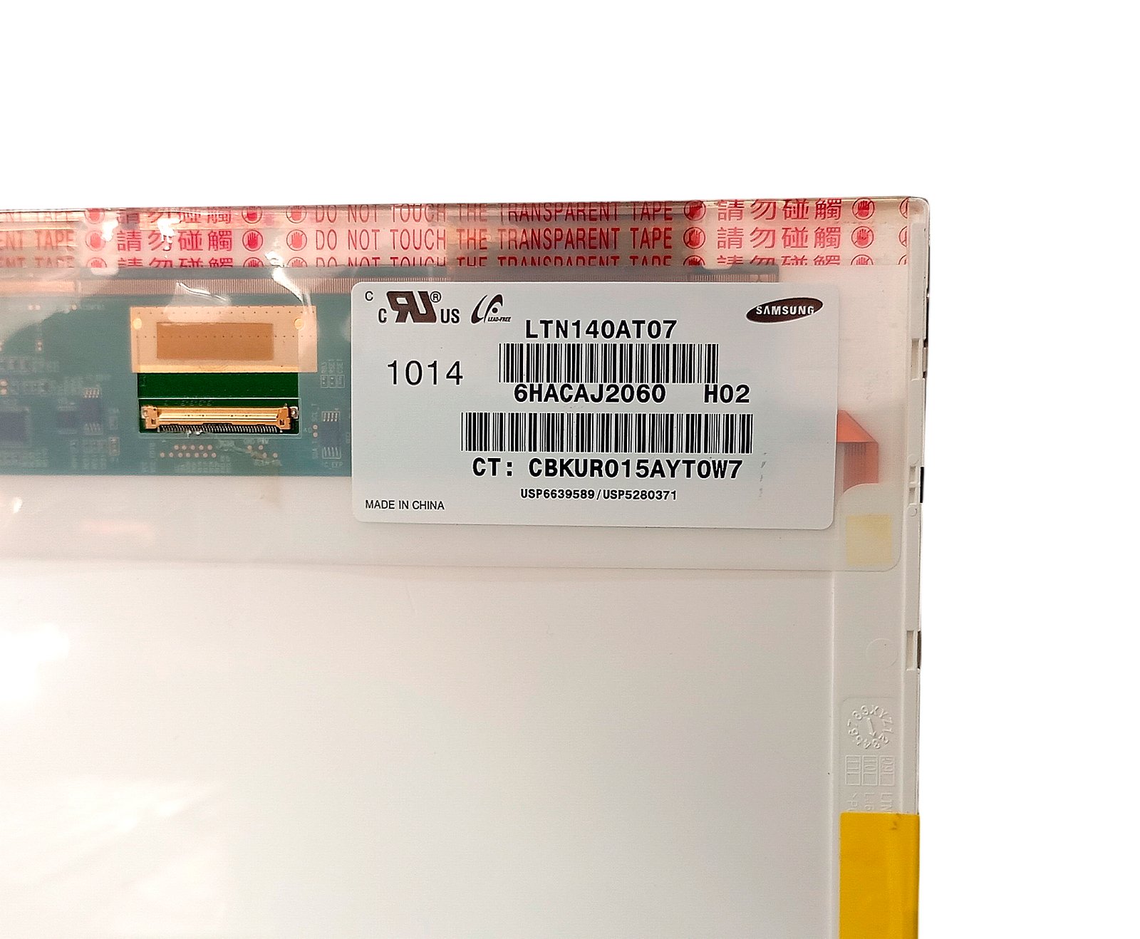 Pantalla Display Samsung Led 14.0 40 Pines Ltn140at07 - Imagen 4