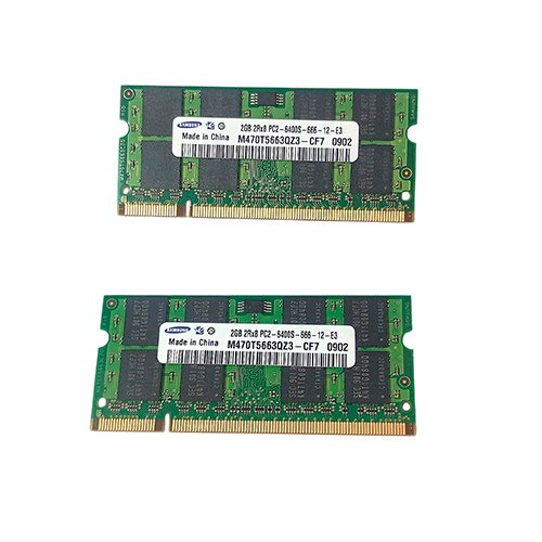 Memoria Ram Samsung M470t5663qz3 Ddr2 4Gb (2x2gb)