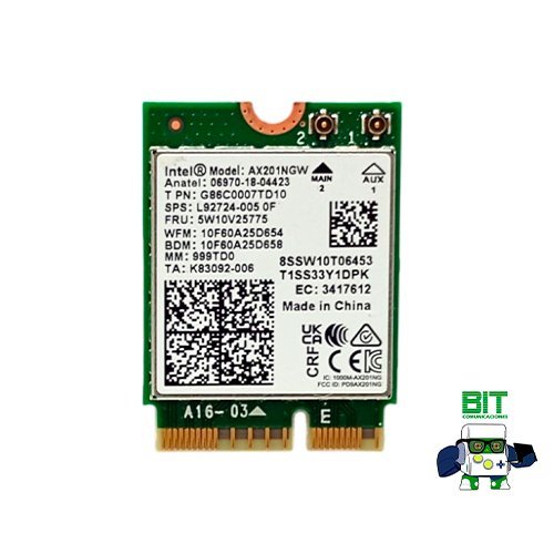 Tarjeta De Red Wifi 6 Intel Ax201ngw M.2 Bluetooth 5.2